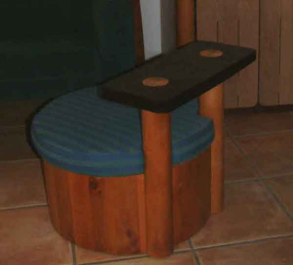 elzenhouten pouffe met leistenen tafelblad Afvoer Douche Reinigen ~ elzenhouten pouffe met leistenen tafelblad